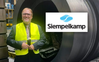 Todd Taylor from Taylor IP visiting new client, Siempelkamp GmbH in Germany